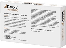 Revolt Topical Solution for Dogs, 10.1-20 lbs, (Brown Box), 6 Doses (6-mos. supply)