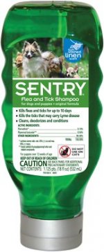 Sentry Flea & Tick Sunwashed Linen Shampoo for Dogs, 18-oz bottle