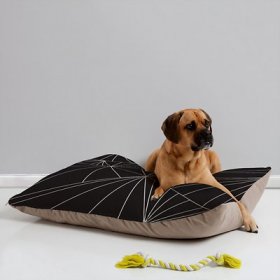Deny Designs Modern Pillow Cat & Dog Bed w/ Removable Cover