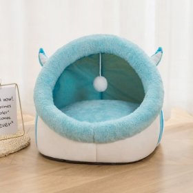 Lovely Caves Unicorn Covered Cat Bed