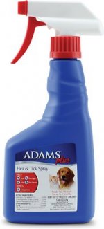 Adams Topical Flea & Tick Spray for Dogs & Cats