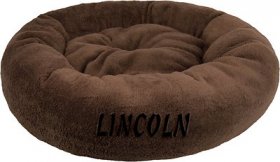 Bessie + Barnie Personalized Ultra Plush Deluxe Comfort Cat & Dog Bed