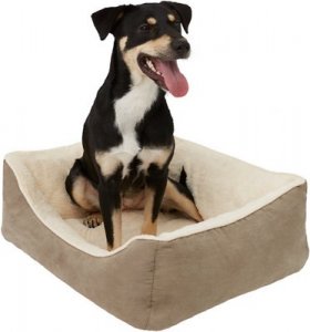 Frisco Rectangular Bolster Cat & Dog Bed
