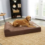 KOPEKS Orthopedic Pillow Dog Bed w/Removable Cover