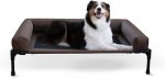 K&H Pet Products Original Bolster Elevated Dog Be, Chocolate