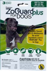 ZoGuard Flea & Tick Spot Treatment for Dogs, 89-132 lbs