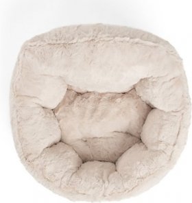 Best Friends By Sheri Lux Fur Deep Dish Bolster Cat & Dog Bed
