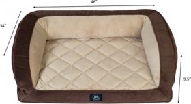 Serta Quilted Couch Cat & Dog Be, X-Large
