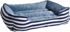 HappyCare Textiles Rectangle Ultra-Soft Bolster Cat & Dog Bed