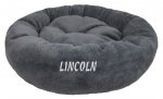 Bessie + Barnie Deluxe Comfort Snuggle Personalized Pillow Cat & Dog Bed w/ Removable Cover