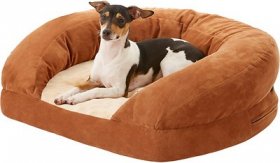 K&H Pet Products Orthopedic Bolster Cat & Dog Bed