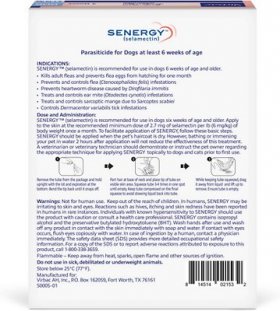 Senergy Topical Solution for Dogs, 5.1-10 lbs, (Lavendar Box), 3 Doses (3-mos. supply)