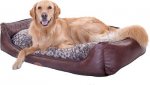 PLS Birdsong Brownie Bolster Dog Bed w/Removable Cover