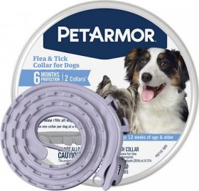 PetArmor Flea & Tick Collar for Dogs, 2 Collars (12-mos. supply)