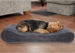 FurHaven Microvelvet Luxe Lounger Orthopedic Cat & Dog Bed w/Removable Cover