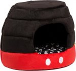Best Friends by Sheri Disney Mickey Pants Honeycomb Covered/Bolster Cat & Dog Be, Red