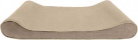FurHaven Microvelvet Luxe Lounger Memory Foam Dog Bed w/Removable Cover
