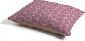 Deny Designs Animal Print Pillow Cat & Dog Bed w/ Removable Cover
