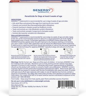 Senergy Topical Solution for Dogs, 20.1-40 lbs, (Red Box), 3 Doses (3-mos. supply)