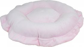 Bessie + Barnie Ultra Plush Luxury Deluxe Lily Pod Reversible Pillow Cat & Dog Bed