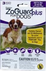ZoGuard Flea & Tick Spot Treatment for Dogs, 23-44 lbs