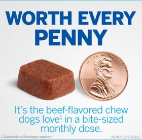 NexGard Chew for Dogs, 24.1-60 lbs, (Purple Box)