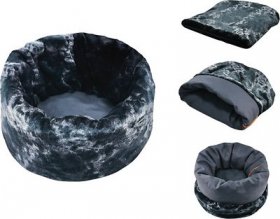 P.L.A.Y. Pet Lifestyle and You Snuggle Covered/Bolster Cat & Dog Bed