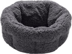 FurHaven Terry Self-Warming Hi-Lo Donut Cat & Dog Bed