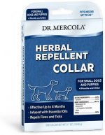 Dr. Mercola Flea & Tick Collar for Dogs, Extra Small/Toy & Small Breeds, 1 Collar (4-mos. supply)