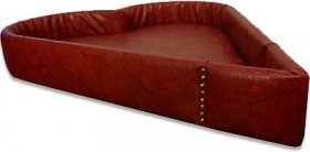 Royal Cat Boutique Deluxe Royal Heart Bolster Dog Bed