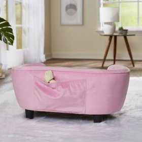 Enchanted Home Pet Serena Sofa Cat & Dog Bed w/ Removable Cover
