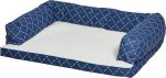 MidWest QuietTime Couture Hampton Orthopedic Bolster Dog Bed w/Removable Cover