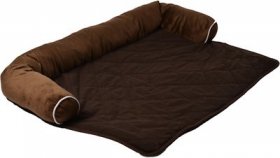 HappyCare Textiles Cat & Dog Sofa Protector, Brown