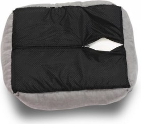 HappyCare Textiles Rectangle Orthopedic Bolster Cat & Dog Bed