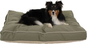 Carolina Pet Four Season Jamison & Cashmere Berber Top Personalized Pillow Dog Bed