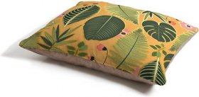 Deny Designs Palms Pillow Cat & Dog Bed w/ Removable Cover