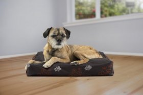 FurHaven Indoor/Outdoor Garden Deluxe Cat & Dog Bed w/Removable Cover