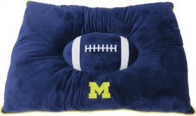 Pets First NCAA Football Pillow Dog Bed