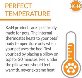 K&H Pet Products Thermo-Kitty Cuddle Up, Mocha
