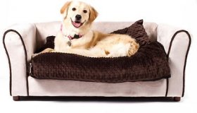 Keet Westerhill Sofa Cat & Dog Bed w/Removable Cover