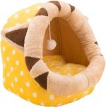 Lovely Caves Cat Shape Covered Cat Bed