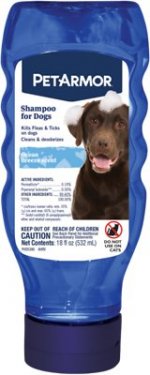 PetArmor Ocean Breeze Scented Flea & Tick Shampoo for Dogs, 18-oz bottle