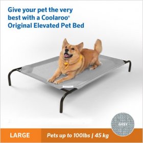 Coolaroo Steel-Framed Elevated Dog Bed