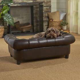Enchanted Home Pet Windsor Sofa Cat & Dog Bed w/ Removable Cover