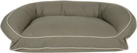 Carolina Pet Classic Canvas Bolster Dog Bed with Removable Cover