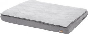 K&H Pet Products Feather-Top Orthopedic Pillow Dog Be, Charcoal