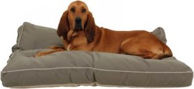 Carolina Pet Orthopedic Four Season Jamison & Cashmere Berber Top Personalized Pillow Dog Bed