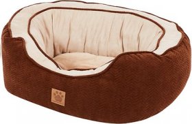 Precision Pet Products Gusset Daydreamer Bolster Cat & Dog Be, Chocolate