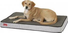 Brindle Plush Orthopedic Pillow Cat & Dog Bed w/Removable Cover