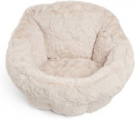 Best Friends By Sheri Lux Fur Deep Dish Bolster Cat & Dog Bed